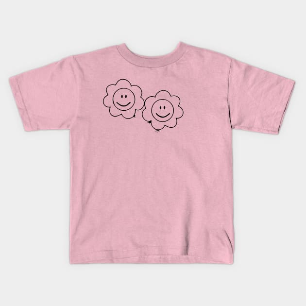 flower smiles Kids T-Shirt by SDWTSpodcast